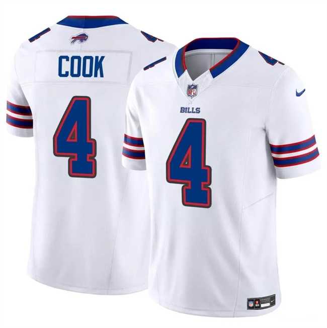 Men & Women & Youth Buffalo Bills #4 James Cook White 2023 F.U.S.E. Vapor Untouchable Limited Jersey,We sell and wholesale Men & Women & Youth Buffalo Bills #4 James Cook White 2023 F.U.S.E. Vapor Untouchable Limited Jersey on line form chian!